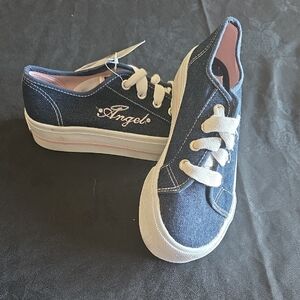 LA Gear Denim Angel Sneakers